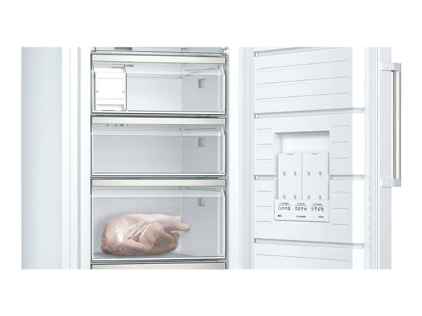 Siemens iQ500 GS51NAWCV - Fryser - stående - bredde: 70 cm - dybde: 78 cm - høyde: 161 cm - 290 liter - Klasse C - hvit