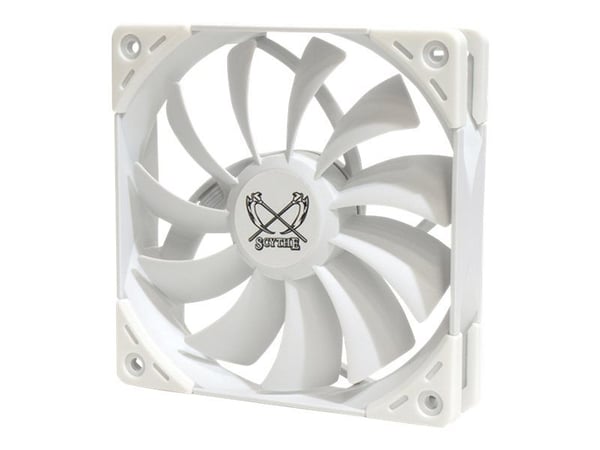 Scythe Kaze Flex 120 KF1225FD12W-P - Kabinettvifte - 120 mm - hvit