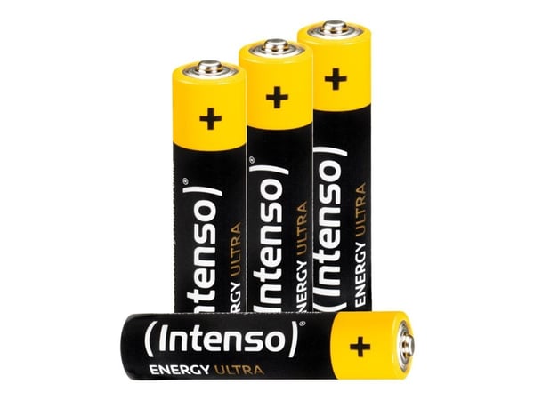 Intenso Alkaline Batterier Micro AAA 1,5V [pakke med 4]