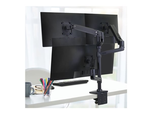 Ergotron LX - Monteringskomponent (leddarm, stangkrave, utvidelse) - Konstant kraftteknologi - for LCD-skjerm - matt svart - for P/N: 45-509-224, 4...