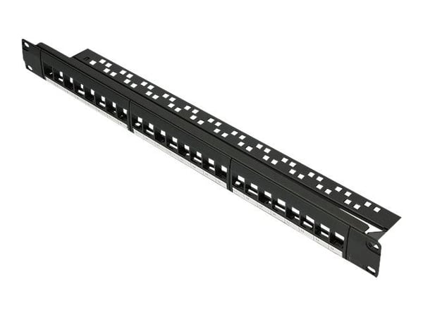 Extralink - Patch-panel - monterbar på stativ - UTP - RJ-45 X 24 - 19"