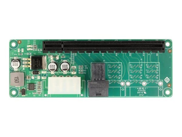 Delock - Liitäntäsovitin - PCIe 4.0 x16 (NVMe) - U.2