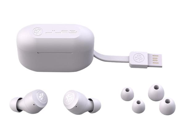 JLab Audio Go Air POP - True wireless-hodetelefoner med mikrofon - i øret - Bluetooth - lilla