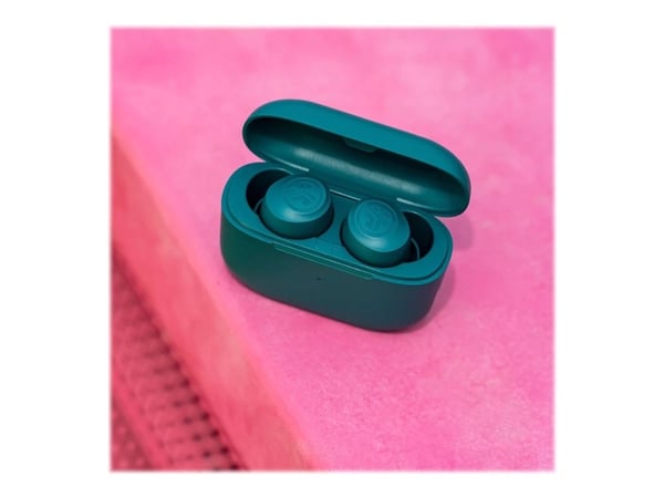 JLab Audio Go Air POP - True wireless-hodetelefoner med mikrofon - i øret - Bluetooth - sjøgrønn
