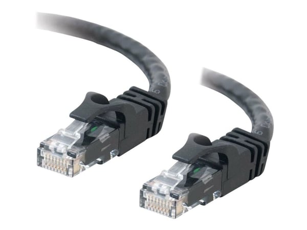 C2G Cat6 Booted Unshielded (UTP) Network Patch Cable - Patch-kabel - RJ-45 (hane) till RJ-45 (hane) - 10 m - UTP - CAT 6 - formpressad, hakfri, tvi...