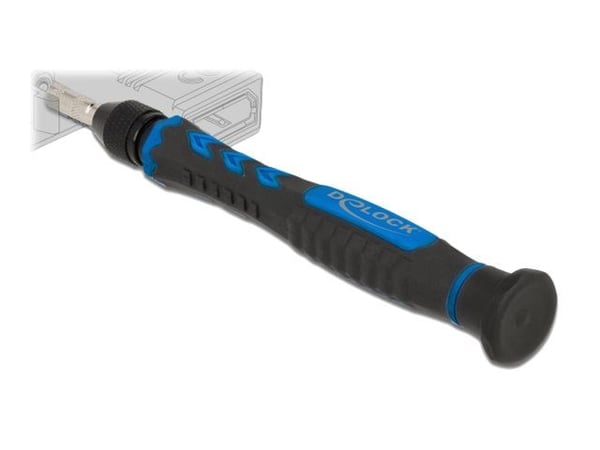 Delock - Screwdriver handle with socket set - 8 delar