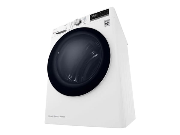 LG RH80V3AV6N - Tørker - Wi-Fi - bredde: 60 cm - dybde: 69 cm - høyde: 85 cm - frontileggelse - hvit