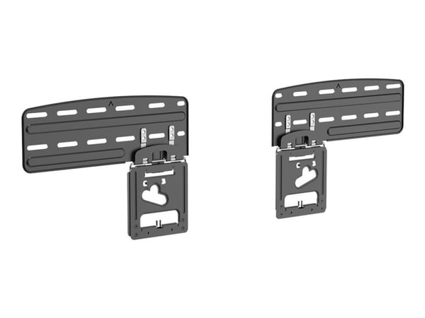 Multibrackets M QLED/UHD Series - Monteringssett (monteringsplate, monteringsarm) - smal pasning - for flatpanel - svart - skjermstørrelse: 43"-85"...