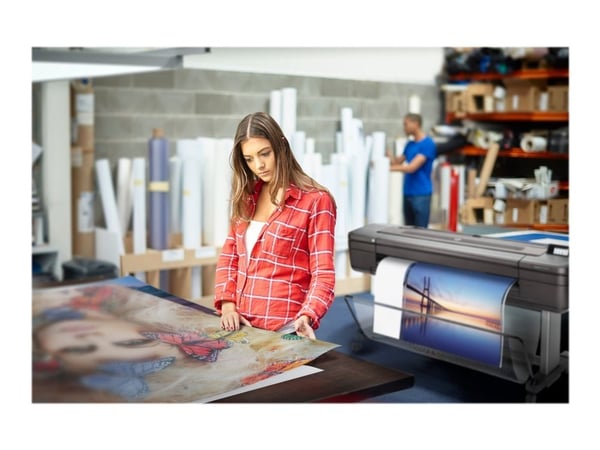 HP DesignJet Z9+dr PostScript - 44" storformatsskriver - farge - ink-jet - Rull (111,8 cm) - 2400 x 1200 dpi - inntil 73.9 kvm/time (mono) / inntil...