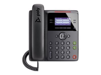 Poly Edge B30 - VoIP-telefon med anrops-ID/samtale venter - 5-veis anropskapasitet - SIP, SDP - 16 linjer