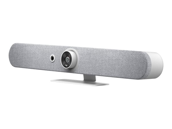 Logitech Rally Bar Mini - Videokonferanseinnretning - Zoom Certified, Certified for Microsoft Teams - hvit - power adapter included