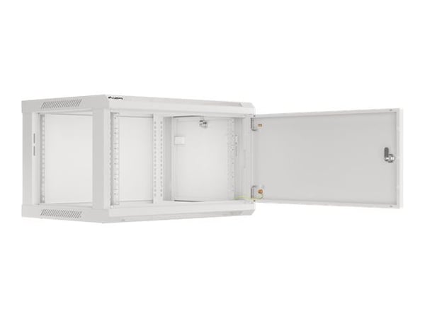 Lanberg WF01-6406-00S - Rack skap - veggmonterbar - grå, RAL 7035 - 6U - 19"