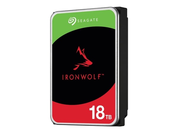 Seagate IronWolf ST3000VN006 - Hårddisk - 3 TB - inbyggd - SATA 6Gb/s - 5400 rpm - buffert: 256 MB - med 3 års Seagate Rescue Data Recovery