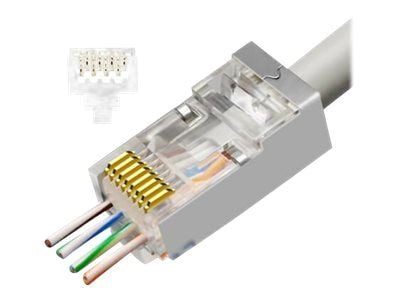 Lanview AWG23-24 stranded/solid, RJ45, Läpinäkyvä, Uros, Suora, Cat6, S/UTP (STP)
