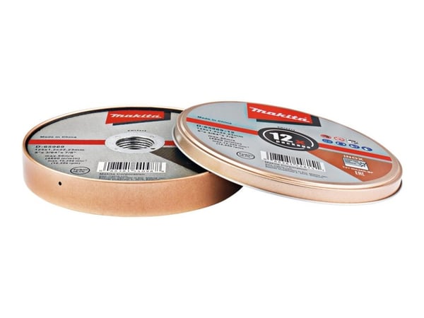 Makita - Skjæreplate - for rustfritt stål, inox steel - 12 deler - 125 mm