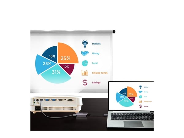 ATEN UC3008A1-AT, 3.2 Gen 1 (3.1 Gen 1), USB Type-C, HDMI-lähtö, 4096 x 2160 pikseliä