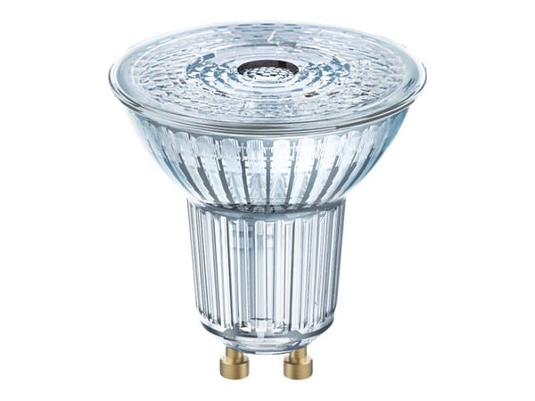 OSRAM LED SUPERSTAR - LED-pære for søkelys - form: PAR16 - GU10 - 8.3 W (ekvivalent 80 W) - klasse G - varmt hvitt lys - 2700 K