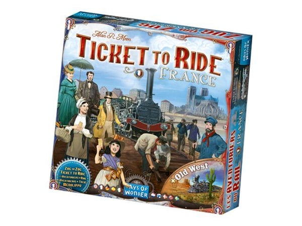 Ticket to Ride Map Collection #6 Frankrike & Old West