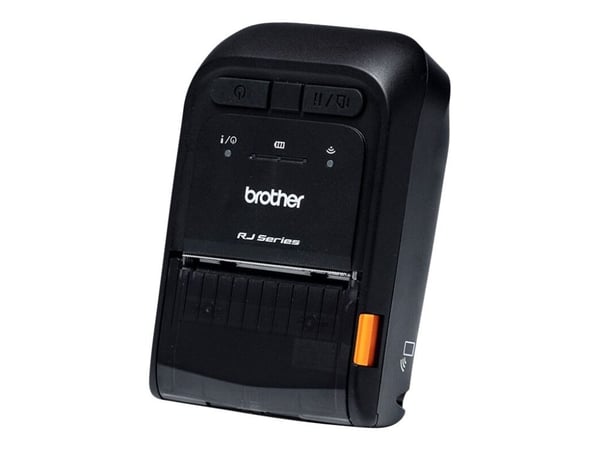 Brother RuggedJet RJ-2055WB - Kvittoskrivare - direkt termisk - Rulle (5,7 cm) - 203 dpi - upp till 101.6 mm/sek - USB 2.0, Wi-Fi(n), NFC, Bluetoot...