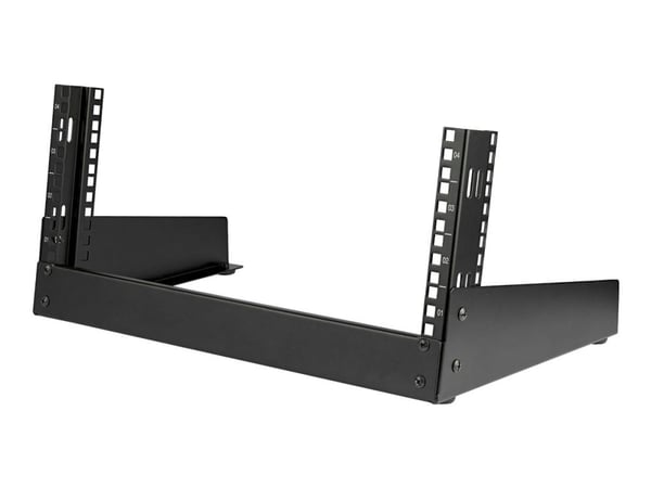 StarTech.com 4U 19" Desktop Open Frame Rack, 2 Post Free-Standing Network Rack Switch Depth for Patch Panel/Data/AV/IT/Communication/Studio/Compute...