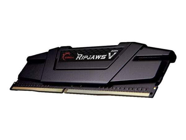 G.Skill Ripjaws V - DDR4 - sett - 128 GB: 4 x 32 GB - DIMM 288-pin - 2666 MHz / PC4-21300 - CL19 - 1.2 V - ikke-bufret - ikke-ECC - klassisk svart