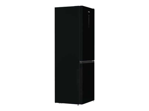 Gorenje NRK6192ABK4 - Kjøleskap/fryser - bunnfryser - bredde: 60 cm - dybde: 59.2 cm - høyde: 185 cm - 300 liter - Klasse E - svart