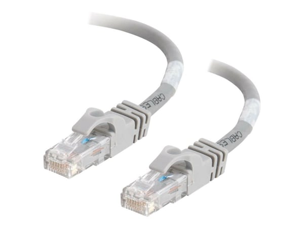 C2G Cat6 Booted Unshielded (UTP) Network Patch Cable - Koblingskabel - RJ-45 (hann) til RJ-45 (hann) - 3 m - UTP - CAT 6 - formstøpt, uten hindring...