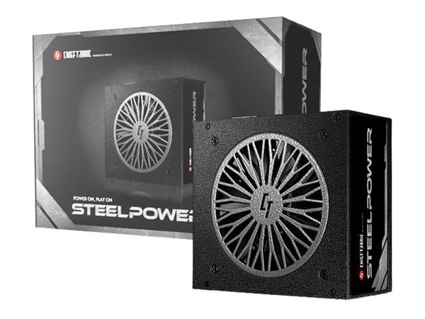 Chieftronic SteelPower Series BDK-750FC - Nätaggregat (intern) - ATX12V 2.3/ EPS12V - 80 PLUS Bronze - AC 100-240 V - 750 Watt - aktive PFC