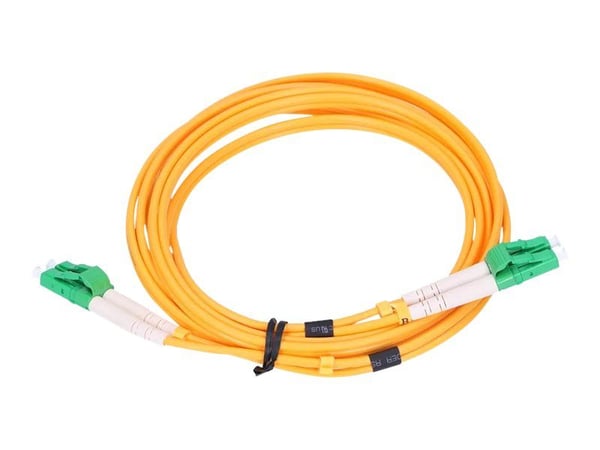 Extralink - Koblingskabel - LC/APC-enkeltmodus (hann) til LC/APC-enkeltmodus (hann) - 1 m - 3 mm - fiberoptisk - dupleks - 9 / 125 micron - G.657.A1