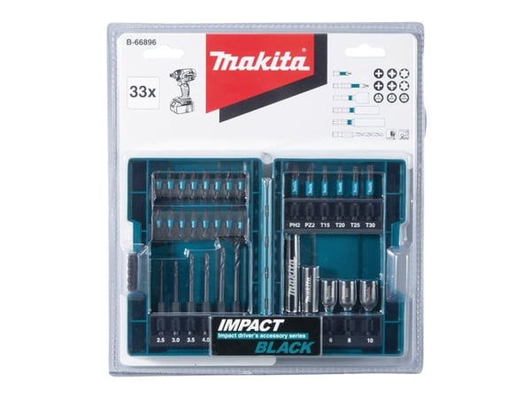 Makita B-66896, Poranteräsetti