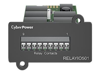 CyberPower RELAYIO501 - UPS-administrasjonsmodul - svart