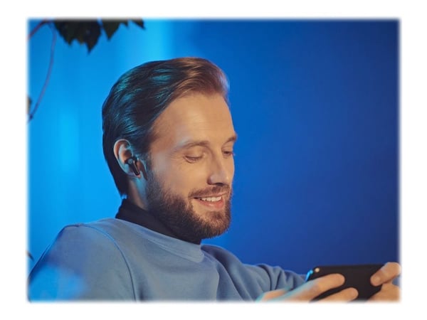 Panasonic RZ-B210W - True wireless-hodetelefoner med mikrofon - i øret - Bluetooth - svart
