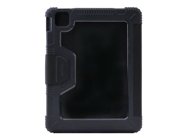 DICOTA Folio Case - Lommebok for nettbrett - termoplast-polyuretan (TPU), polykarbonat, gjenvunnet PET - svart - 11" - for Apple 10.9-inch iPad Air...