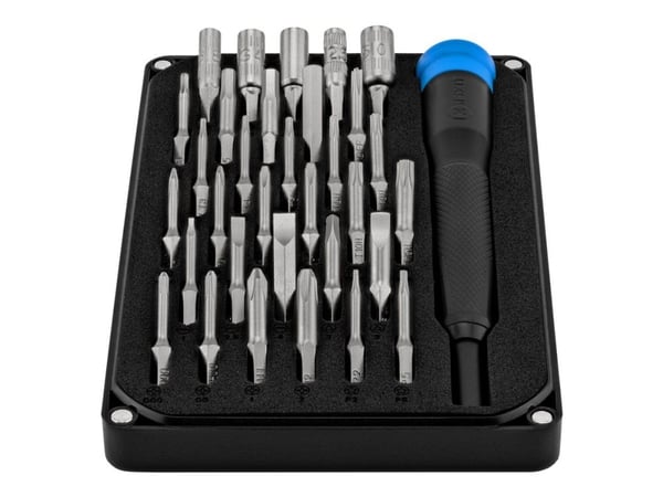 iFixit - Presisjonsskrutrekker med spissett - 33 deler - inn boks