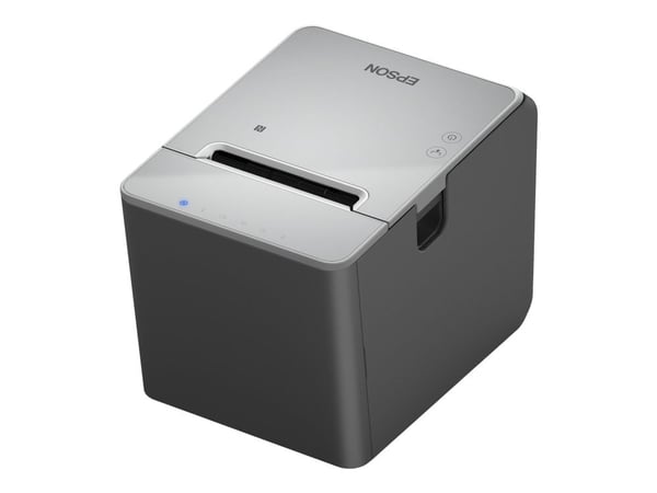 Epson TM L100 (121) - Kvitteringsskriver - termolinje - Rull (8 cm) - 203 x 203 dpi - inntil 170 mm/sek - USB 2.0, USB 2.0 vert, Gigabit LAN, Bluet...