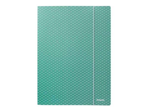 Esselte Colour'Breeze - 3-flikhållare - för A4 (210 x 297 mm) - kapacitet: 150 ark - grön