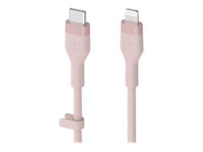 Belkin BoostCharge - Lightning-kabel - USB-C hann til Lightning hann - 2 m - rosa