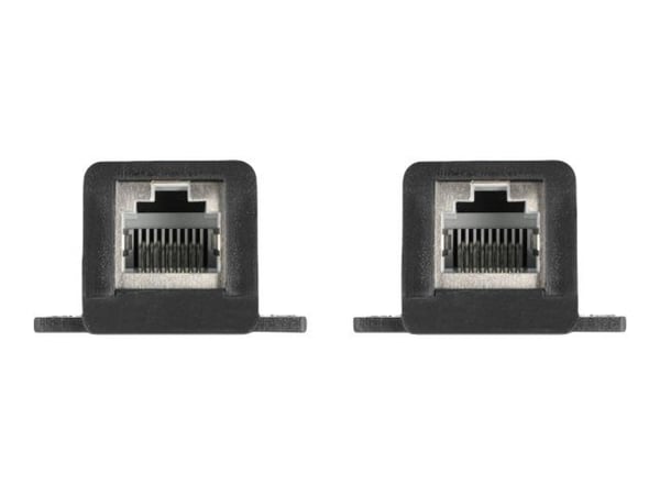 Delock - Nettverkskabel - RJ-45 (hunn) skrubar til RJ-45 (hunn) skrubar - 30 cm - 0.2 mm - STP - flat