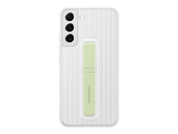 Samsung EF-RS906 - Bakdeksel til mobiltelefon - polykarbonat, gummi - hvit - for Galaxy S22+