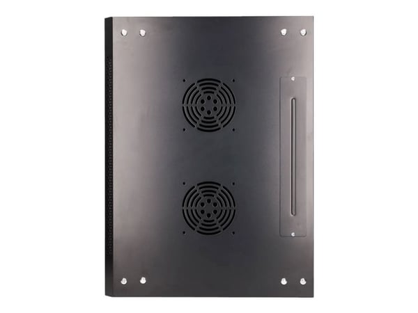 Extralink - Rack skap - veggmonterbar - svart - 6U - 19"