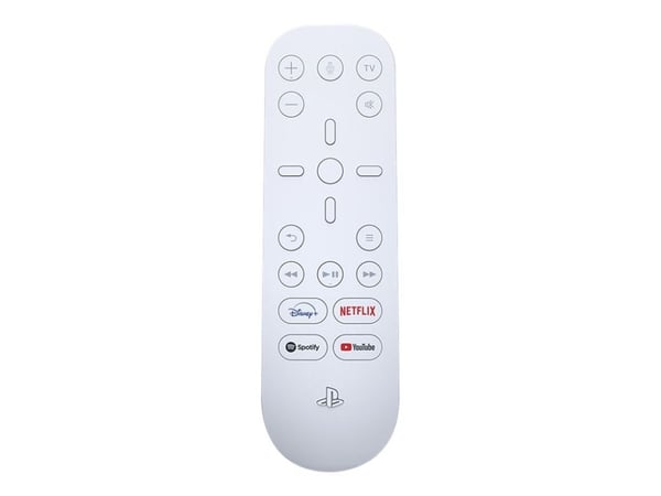Sony Playstation® Media Remote - Fjernstyrning - infraröd - vit - för Sony Playstation® 5