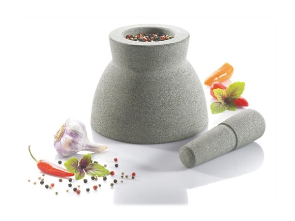 GEFU CRUNCHY - Pistill og morter - 2 stk. - 17 cm