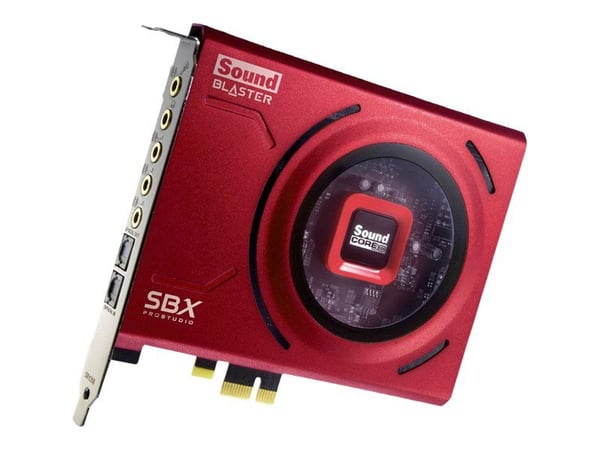 Creative Sound Blaster Z SE - Lydkort - 24 bit - 192 kHz - 116 dB SNR - 5.1 - PCIe - Sound Core3D