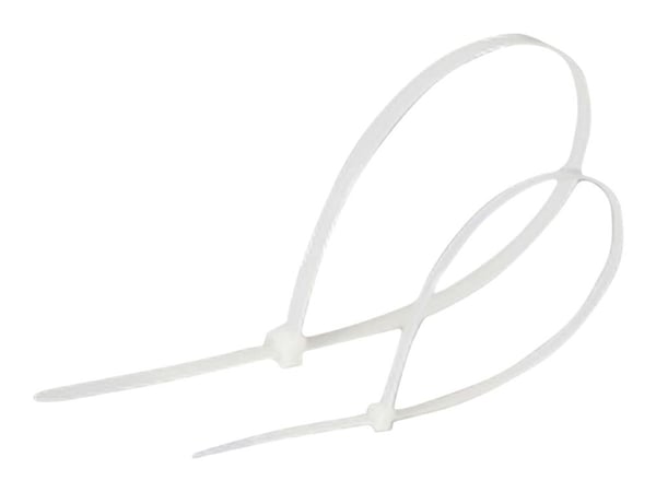 Lanview - Kabelsamlare - 3.5 x 150 mm - 15 cm - vit (paket om 100)