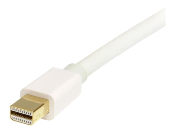 StarTech 1m 3 ft White Mini DisplayPort to DisplayPort 1.2 Adapter Cable M/M - DisplayPort 4k with HBR2 support - Mini DP to DP Cable (MDP2DPMM1MW)...