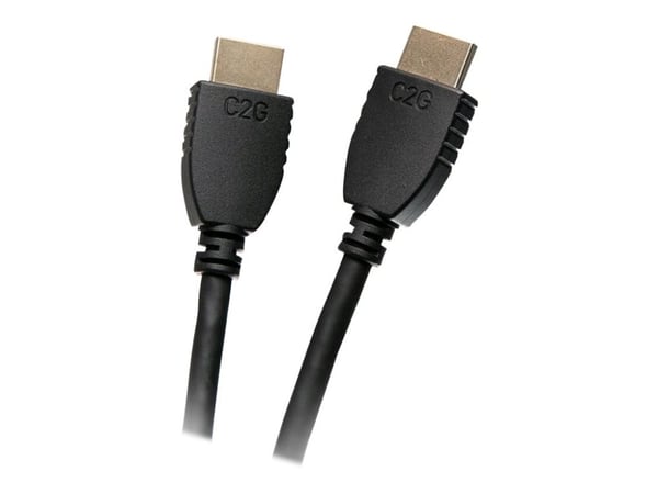 C2G 6ft 4K HDMI-kaapeli Ethernetillä - High Speed - UltraHD-kaapeli - M/M - HDMI-kaapeli Ethernetillä - HDMI-uros HDMI-uros - 1,83 m - suojattu - m...