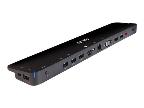 CLUB3D CSV-1564-W65, Telakointi, USB 3.2 Gen 1 (3.1 Gen 1) Type-B, Musta, Lenovo Dell Acer Asus. MSI. Toshiba Apple HP Razer, Meets ROHS, FCC, and ...