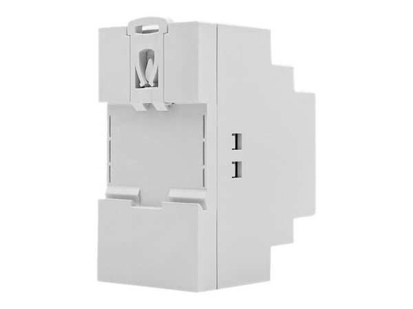 Qoltec - Strømforsyning (monterbar på DIN rail) - AC 220-240 V - 60 Watt - grå