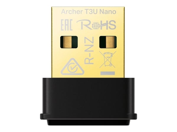 TP-Link Archer T3U Nano - Nettverksadapter - USB 2.0 - Wi-Fi 5