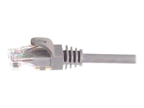 Netrack - Patchkabel - RJ-45 (han) til RJ-45 (han) - 5 m - UTP - CAT 5e - formet, knastfri - grå
